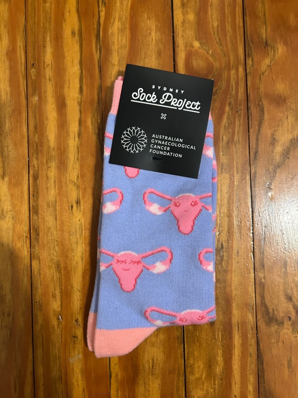 Women’s Pink & Lavender OBGYN Novelty Socks size 7-12